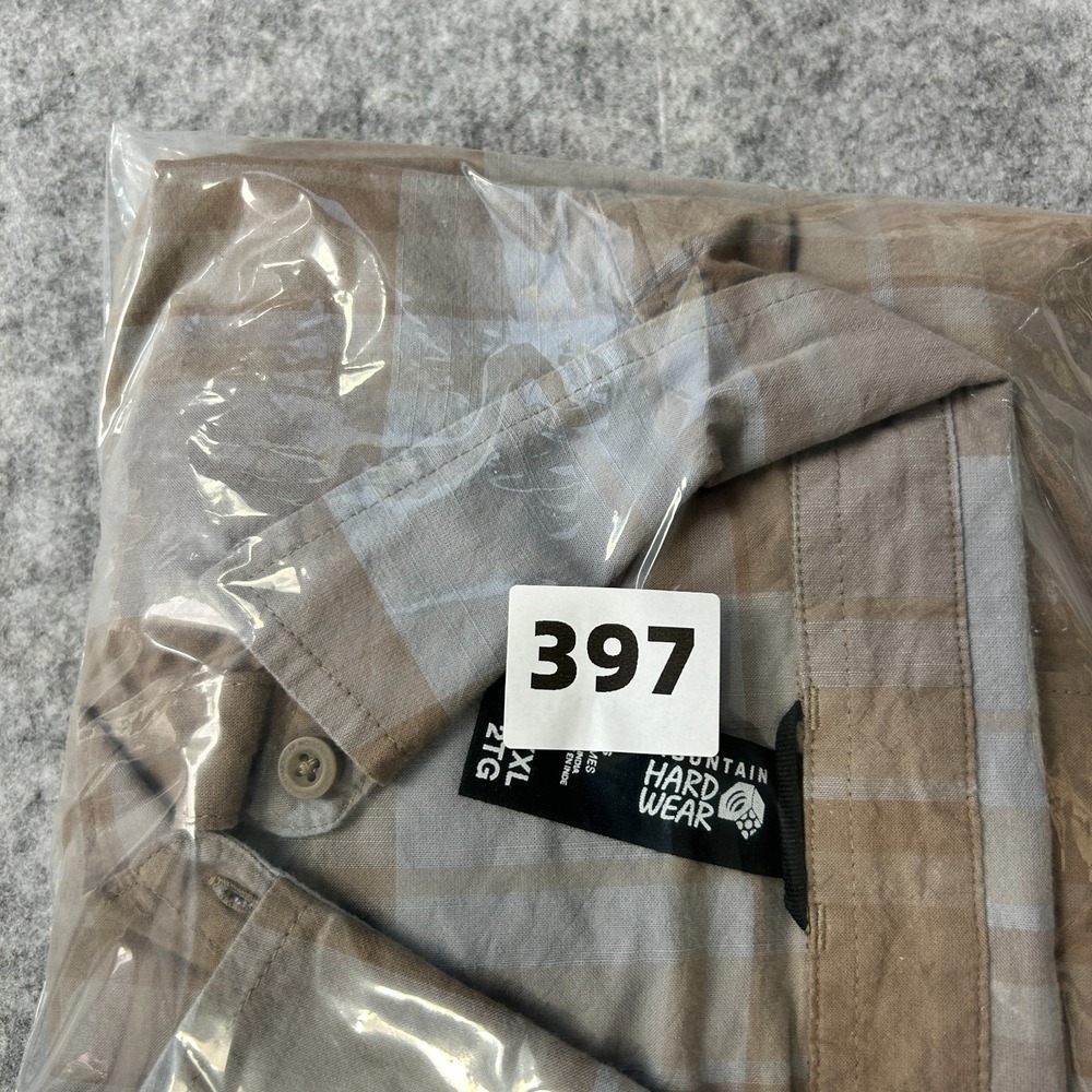 Mountain Hardwear Shirt Mens 2XL Button Up Casual Hiking Long Sleeve NWT - Picture 11 of 11